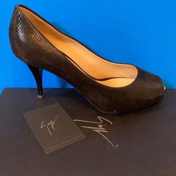 Giuseppe Zanotti Black Shoes
